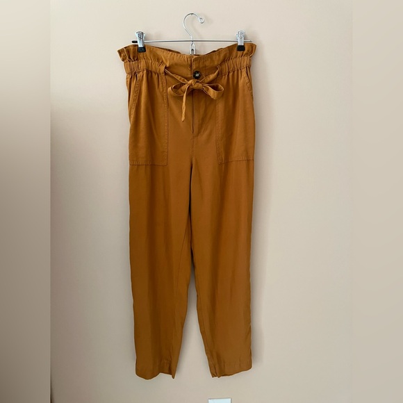 Madewell Pants - Madewell- Dunaway Paperbag Trouser Pants S